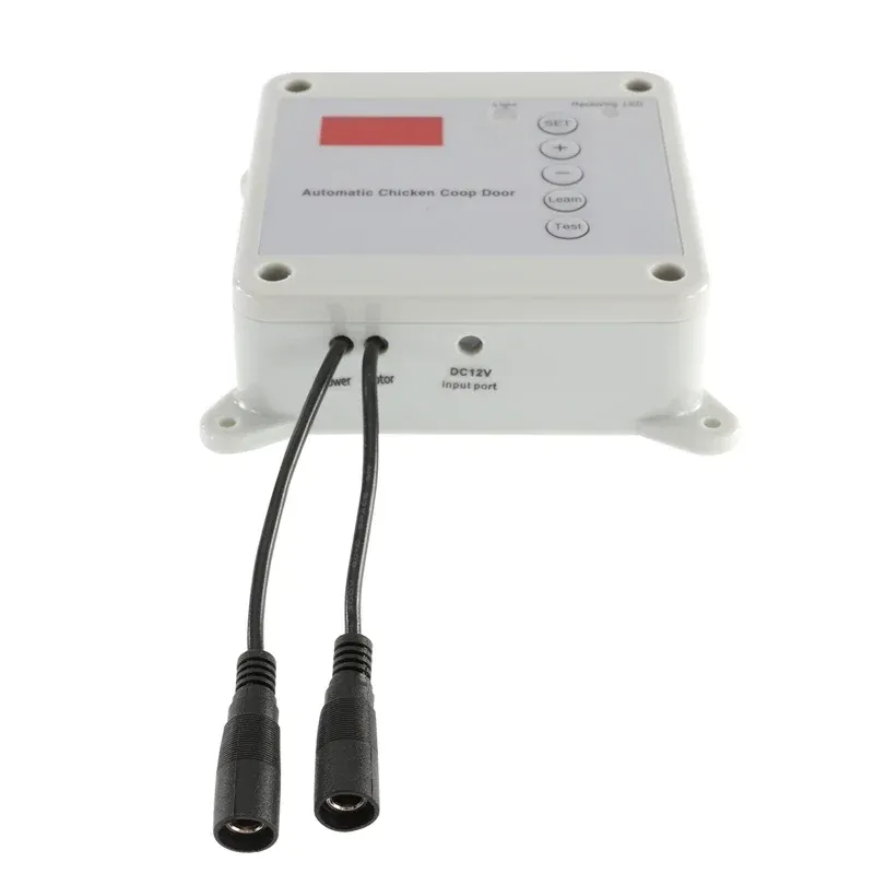 Ouvre-porte poulailler automatique capteur lumière minuterie