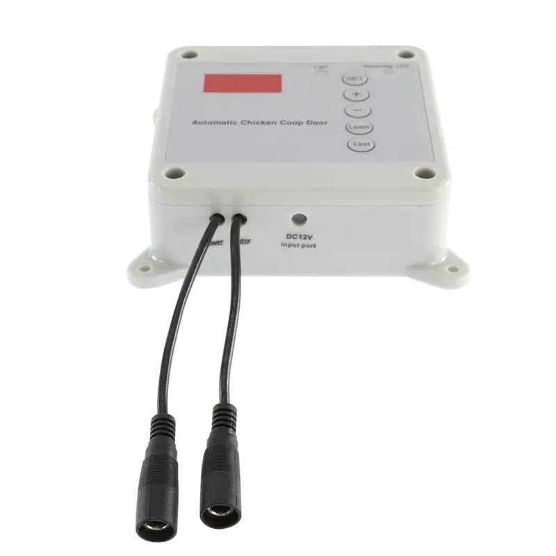 Ouvre porte poulailler électrique capteur lumière télécommande