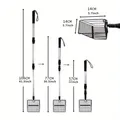 Pelle à fientes extensible avec manche télescopique – 4