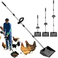 Pelle à fumier de poulet réglable 3 longueurs pour nettoyage – 7