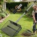 Pelle à fumier portable 3-en-1 à manche réglable – 3