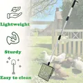 Pelle à litière de poulet réglable avec tamis extensible – 4