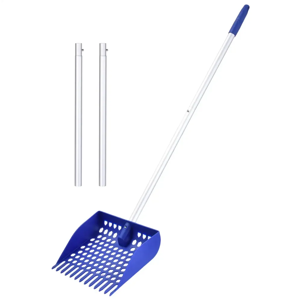 Pelle de nettoyage détachable en aluminium