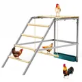 Perchoir poules balançoire échelle jouet pour volailles jardin – 1