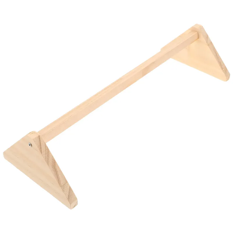 Perchoir poules bois 35,5 cm ergonomique et antidérapant