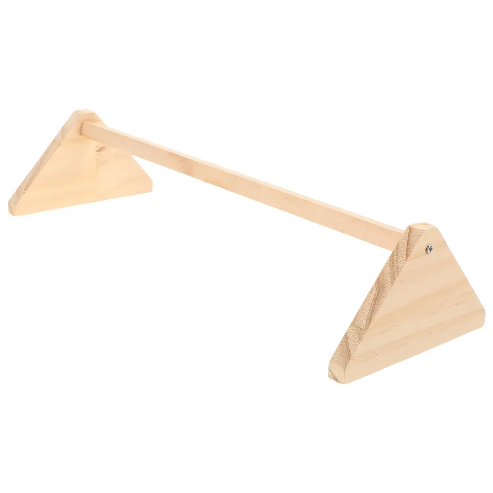 Perchoir poules bois 35,5 cm ergonomique et antidérapant