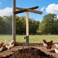 Perchoir poulets bois extérieur pour ferme et jardin – 5