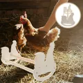 Perchoir poulets bois naturel barre de repos résistant morsure – 4