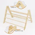 Perchoir poulets bois support oiseaux aire de jeux exercice – 4