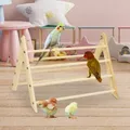 Perchoir poulets bois support oiseaux aire de jeux exercice – 6