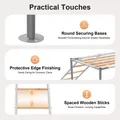 Plateforme de repos poulets 105 cm avec échelle pour 10 poulets – 3