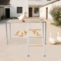 Plateforme de repos poulets 105 cm avec échelle pour 10 poulets – 5