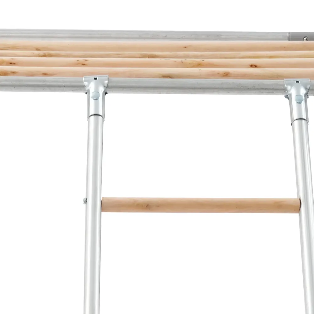Plateforme de repos poulets 105 cm avec échelle pour 10 poulets