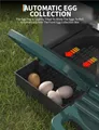 Pondoir poules acier galvanisé 3 compartiments avec plateau récupération – 3