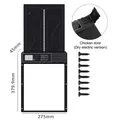 Porte automatique aluminium anti-pincement longue durée – 8