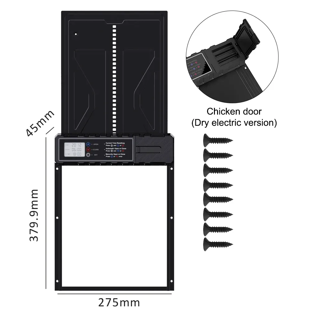 Porte automatique aluminium anti-pincement longue durée