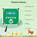 Porte automatique poulailler 3 modes alimentation solaire – 3