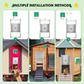 Porte automatique poulailler 3 modes alimentation solaire – 5