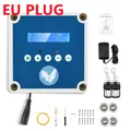 Porte automatique poulailler avec écran LCD et minuterie – Couleur BLANC (A)