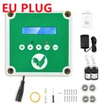 Porte automatique poulailler avec écran LCD et minuterie – Couleur noir (B)