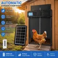 Porte automatique poulailler en aluminium avec panneau solaire – 1