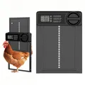 Porte automatique poulailler minuterie et capteur sécurité – Couleur noir