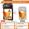 Porte automatique poulailler solaire avec écran LCD et télécommande – 2