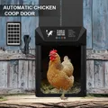 Porte automatique poulailler solaire avec écran LCD et télécommande – 4