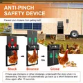 Porte automatique poulailler solaire avec écran LCD et télécommande – 6