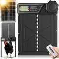 Porte automatique poulailler solaire avec minuterie anti-pincement – 1