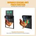 Porte de poulailler automatique intelligente programmable anti-pincement – 6
