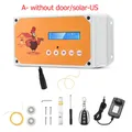 Porte de poulailler électrique automatique avec télécommande – Couleur A- without door US