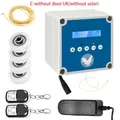 Porte de poulailler électrique automatique avec télécommande – Couleur C-without door UK