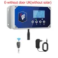 Porte de poulailler électrique automatique avec télécommande – Couleur E-without door UK