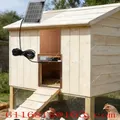Porte de poulailler intelligente solaire avec minuterie et capteur lumineux – 5