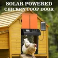 Porte de poulailler solaire 4 modes avec minuterie et capteur de lumière – 3