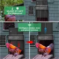 Porte de poulailler solaire 4 modes résistante aux intempéries avec minuterie – 4