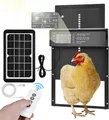 Porte de poulailler solaire 4 modes résistante aux intempéries avec minuterie – 5
