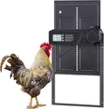Porte de poulailler solaire automatique améliorée avec capteur de détection – Couleur Battery version