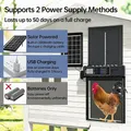 Porte de poulailler solaire avec télécommande et minuterie – 2