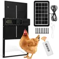 Porte de poulailler solaire électrique anti-pincement – 1