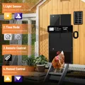 Porte de poulailler solaire intelligente anti-pincement avec minuterie – 5