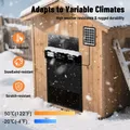 Porte de poulailler solaire intelligente anti-pincement avec minuterie – 2
