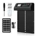 Porte de poulailler solaire intelligente en acier inoxydable programmée – 5
