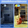 Porte de poulailler solaire ou USB avec minuterie et détection de lumière – 5