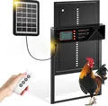 Porte de poulailler solaire XL 4 modes avec minuterie et capteur – 1