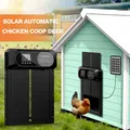Porte de poulailler solaire XL avec écran LCD, minuterie et télécommande – 2