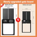 Porte de poulailler solaire XL avec écran LCD, minuterie et télécommande – 3