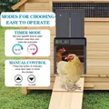 Porte poulailler automatique écran LCD anti-pincement – 2