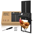 Porte poulailler automatique ferme minuterie sur batterie – 1